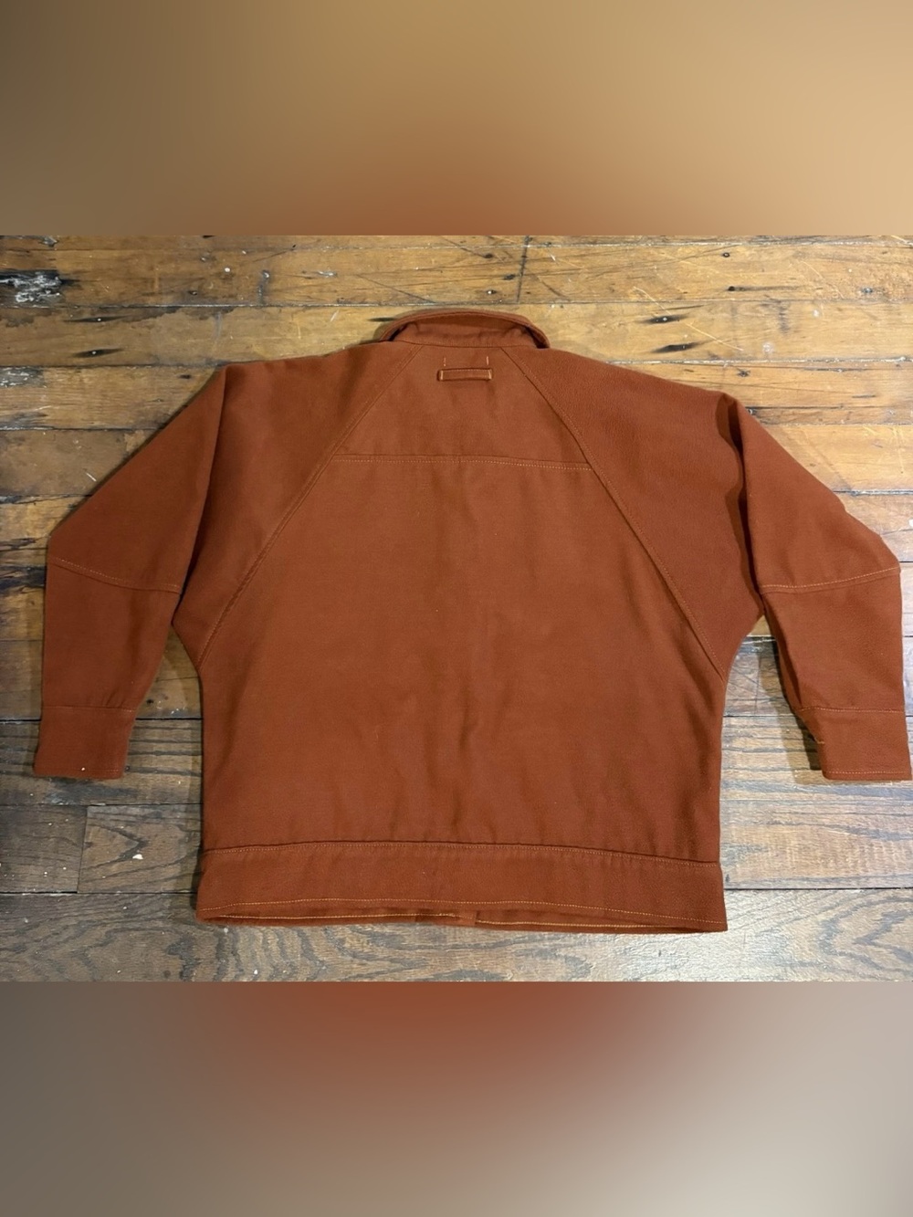 Urban Outfitters Rust Utility Button-Front Jacket - Picture 2 of 3